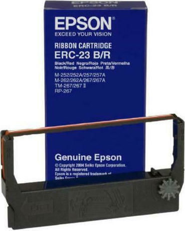 Epson ERC-23 B Compatible Ribbon Ink Cartridge for Epson Schwarz 1Stück (C43S015360)