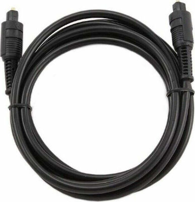 Cablexpert Optical Audio Cable TOS male - TOS male Μαύρο 1m (CC-OPT-1M)