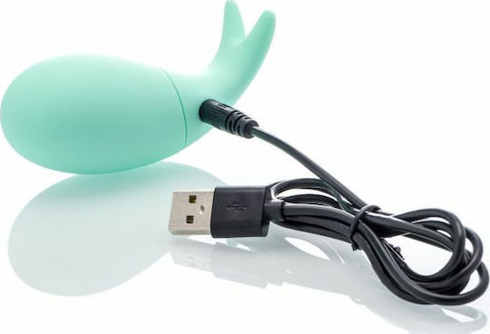 Zenn Spicy Sexy Dolphin Mini Κλειτοριδικός Δονητής Wearable Vibrator 8.5cm Green Mint