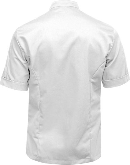 strongAnt Coat Chef White with Short Sleeve Stretch