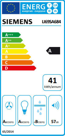 Siemens Συρόμενος Απορροφητήρας 60cm Inox