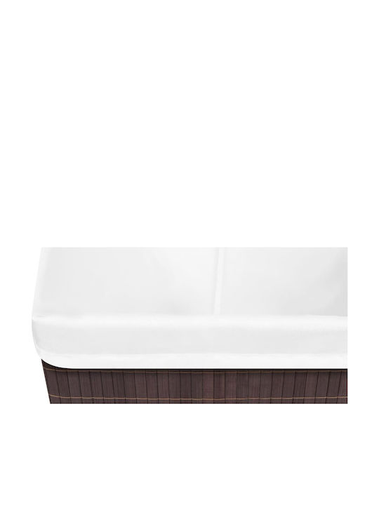 vidaXL Wooden Storage Box with Lid Brown 31x31x20cm 4pcs
