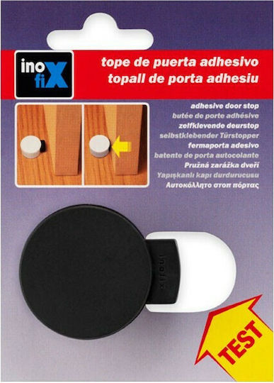 Adhesive Door Stopper Black
