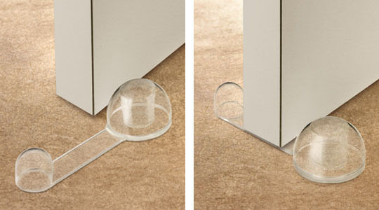 Door Stopper Adhesive Plastic Διάφανο 1pcs