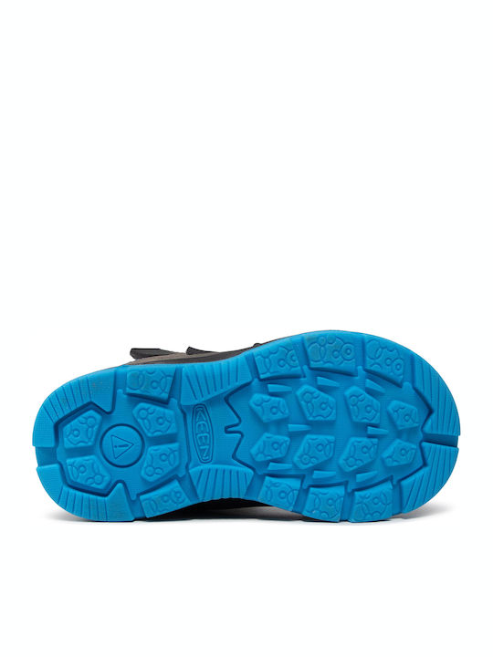 Ghete de Zăpadă Copii cu Velcro Gri