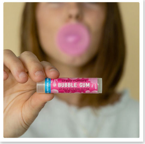 Crazy Rumors Shea Butter Lip Balm Για Παιδιά Bubble Gum 4.25gr