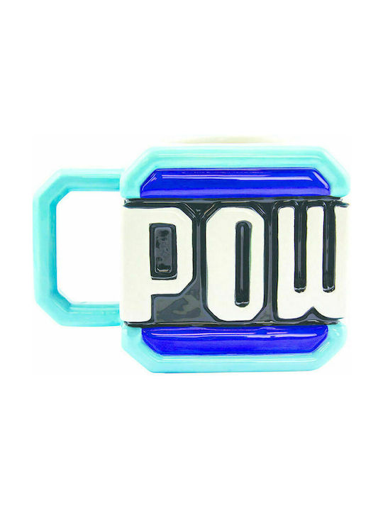 Paladone Super Mario - Pow Block Mug Ceramic Blue 330ml