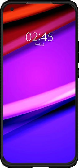 Spigen Rugged Armor Umschlag Rückseite Silikon 2mm Schwarz (Xiaomi Mi 11)