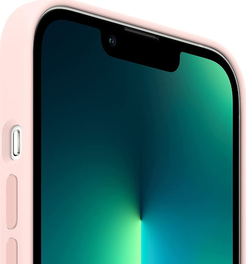 Apple Back Cover Silicone Chalk Pink (iPhone 13 Pro Max)