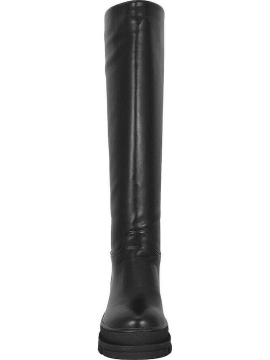 Bohas Leather Women's Boots Black