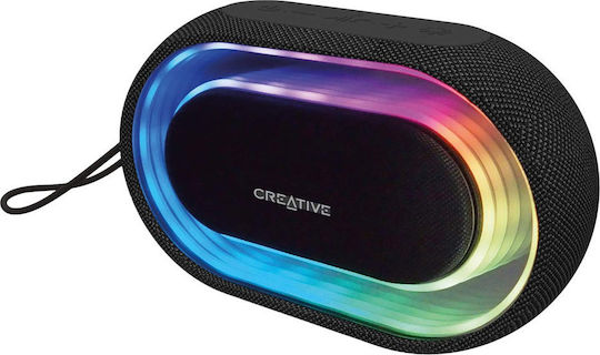 Creative Halo 51MF8275AA000 Ηχείο Bluetooth με Διάρκεια Μπαταρίας έως 8 ώρες Μαύρο