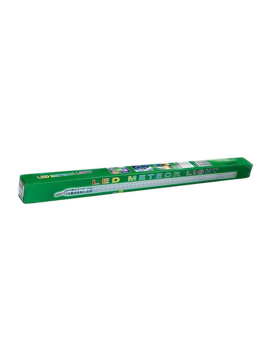 8 Λαμπάκια LED 2.5μ. x 8εκ. Λευκά τύπου Μετεωρίτης