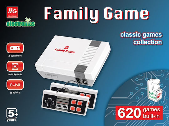 MG Toys Electronic Kids Retro Console for Ages 3 and Up
