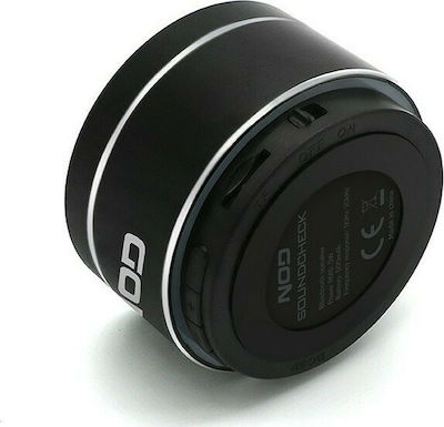 NOD Soundcheck Bluetooth Speaker 5W with Radio and Battery Life up to 4 hours Black