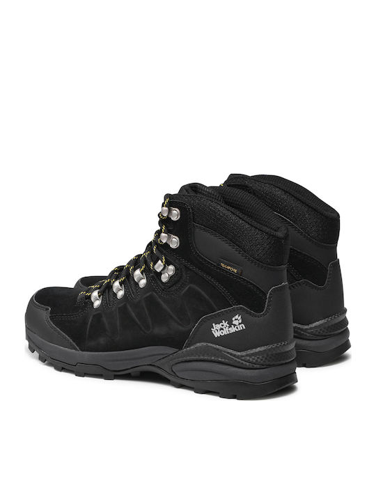 Jack Wolfskin Refugio Texapore Мъжки Планински Боти Черни