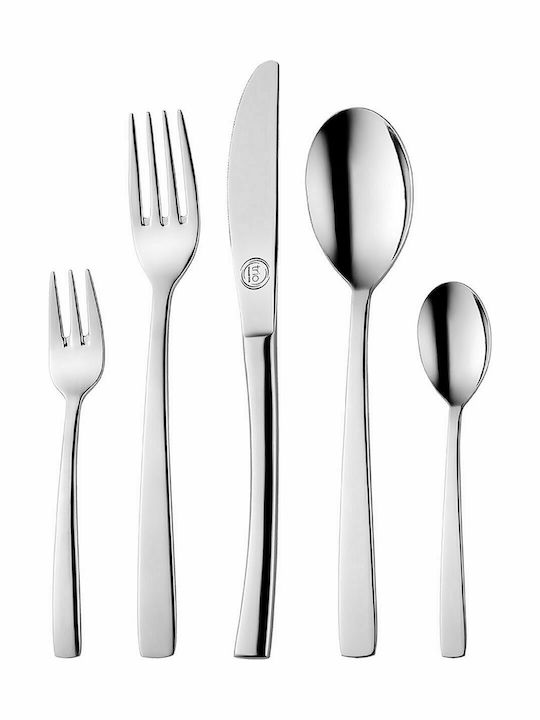Cryspo Trio Move Besteckset Edelstahl Silber 30Stück