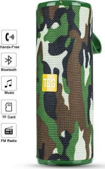 T&G TG-149 Ηχείο Bluetooth 10W με Ραδιόφωνο και Διάρκεια Μπαταρίας έως 4 ώρες Πολύχρωμο