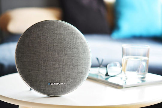 Blaupunkt BT11ALU Ηχείο Bluetooth 10W με Ραδιόφωνο και Διάρκεια Μπαταρίας έως 5 ώρες Γκρι