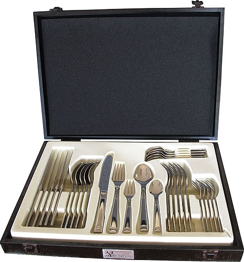 SP Tableware Palladium Set de Tacâmuri Inoxidabil Argintiu 30buc