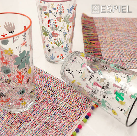 Espiel Σουπλά Πλαστικό Ροζ 45x30cm