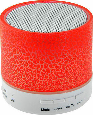 Lamtech Speaker Bluetooth Speaker with Radio Red