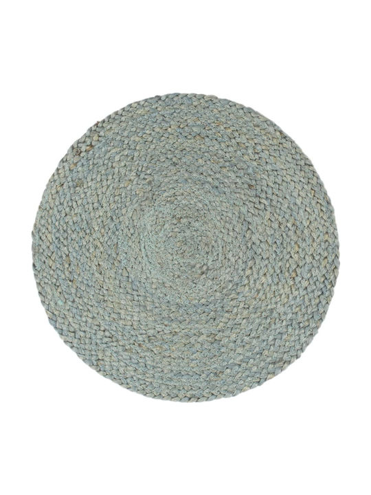 vidaXL Placemats Rotund Wicker Verde 38cm 4buc