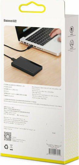 Baseus Θήκη για Σκληρό Δίσκο 2.5" SATA III με σύνδεση USB 3.0