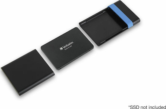 Verbatim Store 'n' Go Θήκη για Σκληρό Δίσκο 2.5" SATA III με σύνδεση USB 3.2