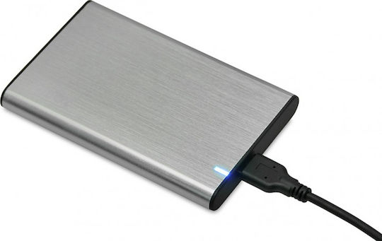 iBox HD-05 Θήκη για Σκληρό Δίσκο 2.5" SATA III με σύνδεση USB 3.2 σε Γκρι χρώμα