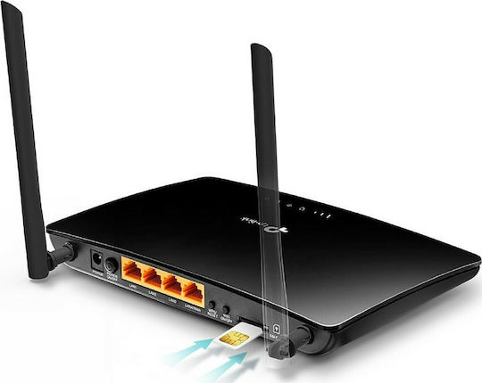 TP-LINK TL-MR6400 v5 Wireless 4G Router Wi‑Fi 4 with 3 Ports