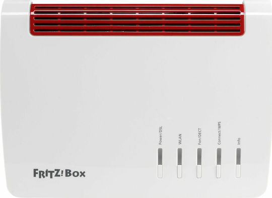 AVM FRITZ!Box 7530 AX Ασύρματο VDSL2 Modem Router Wi‑Fi 6 με 4 Θύρες Gigabit