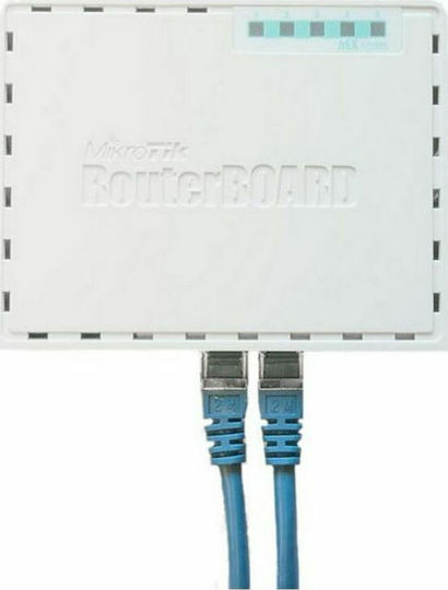 MikroTik hEX RB750Gr3 Router mit 5 Anschlüssen Gigabit Ethernet