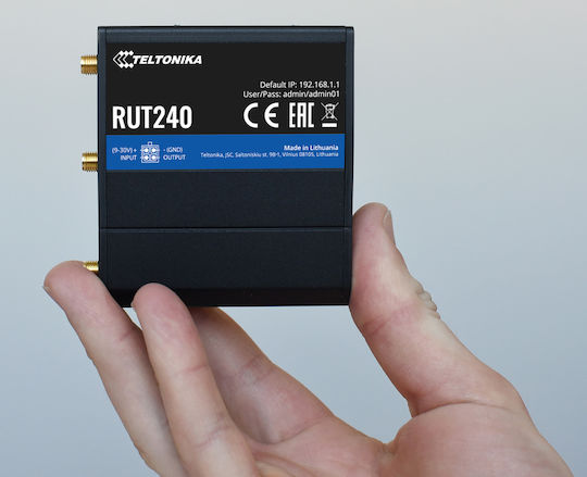 Teltonika RUT240 Ασύρματο 4G Router Wi‑Fi 4