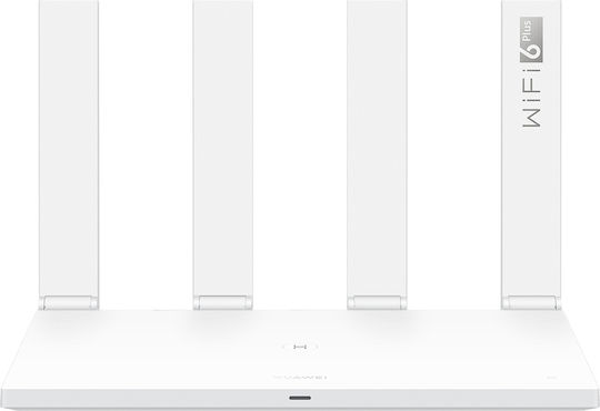 Huawei WiFi AX3 (Quad-core) v2 Drahtlos Router Wi-Fi 6 mit 3 Anschlüssen Gigabit Ethernet