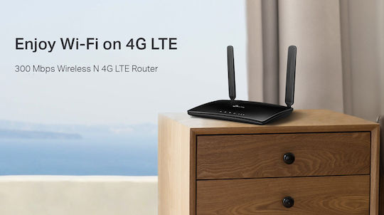 TP-LINK TL-MR6400 v5.20 Wireless 4G Router Wi‑Fi 4 with 3 Ports