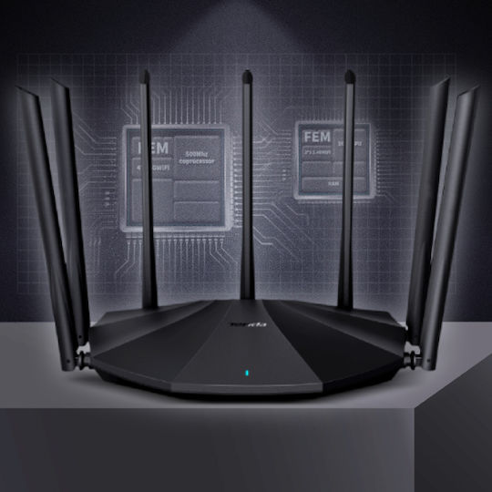 Tenda AC23 Ασύρματο Router Wi‑Fi 5 με 3 Θύρες Gigabit