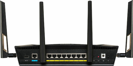 Asus RT-AX88U Wireless Router Wi-Fi 6 cu 8 Porturi Gigabit Ethernet