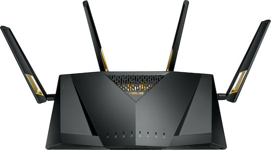 Asus RT-AX88U Wireless Router Wi-Fi 6 cu 8 Porturi Gigabit Ethernet