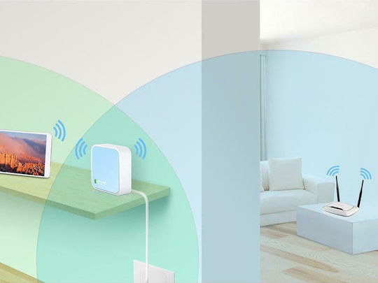 TP-LINK TL-WR802N v2 Wireless Router Wi‑Fi 4
