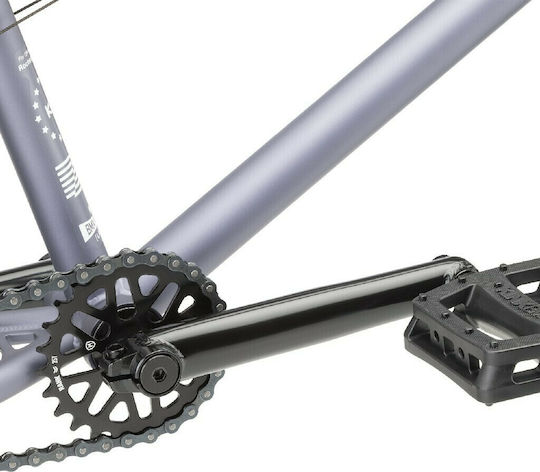 Kink Launch 20" 2022 Γκρι Ποδήλατο BMX χωρίς Ταχύτητες