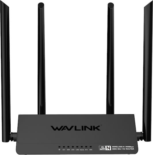 Wavlink ARK 4 N300 Ασύρματο Router με 2 Θύρες