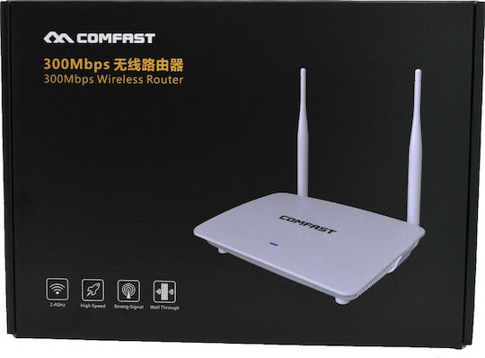 Comfast CF-WR623N Wireless Router Wi-Fi 4 cu 3 Porturi Ethernet