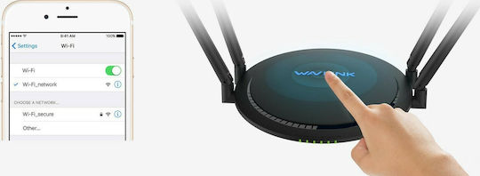 Wavlink QUANTUM S4 Ασύρματο Router Wi‑Fi 4 με 4 Θύρες