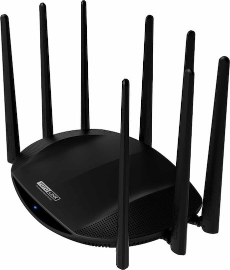 TotoLink A7000R Drahtlos Router Wi‑Fi 5 mit 4 Anschlüssen Gigabit Ethernet