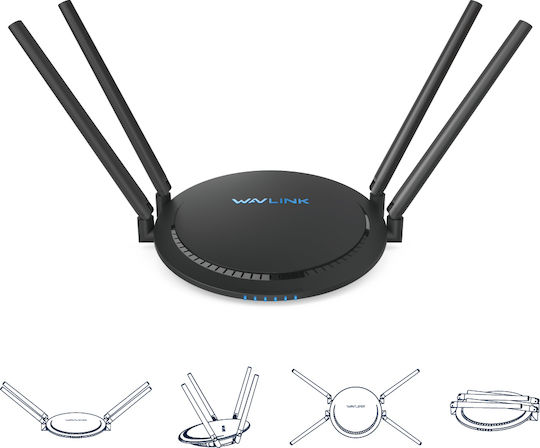 Wavlink QUANTUM S4 Ασύρματο Router Wi‑Fi 4 με 4 Θύρες