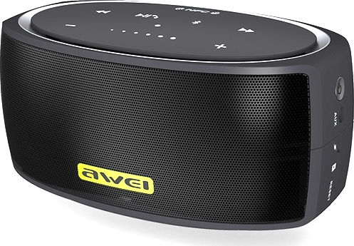 Awei Y210 Ηχείο Bluetooth 6W με Διάρκεια Μπαταρίας έως 5 ώρες Μαύρο