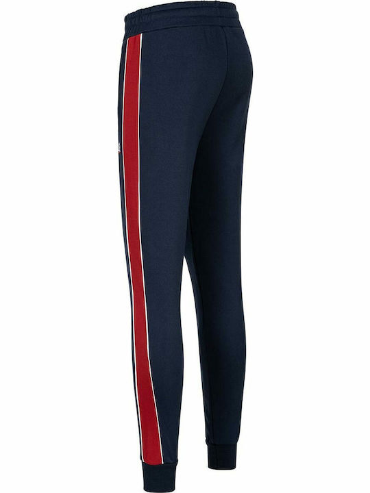 Tolvaddon Sweatpants with Elastic Navy Blue