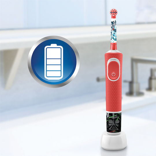 Oral-B Star Wars Darth Vader Children's Electric Toothbrush with Timer for 3+ Years