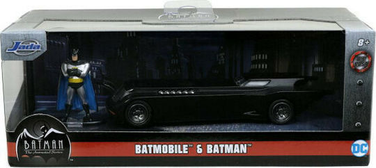 Jada Toys DC Comics Batman Batman cu Batmobil Batman The Animated Series Figurină în Scară 1:32