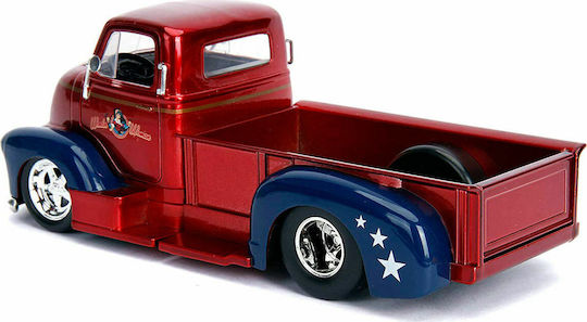 Jada Toys DC Comics Femeia Fantastică Bombshells - Chevy Coe Pickup 1952 Femeia Fantastică Vehicul Replică în Scară 1:24